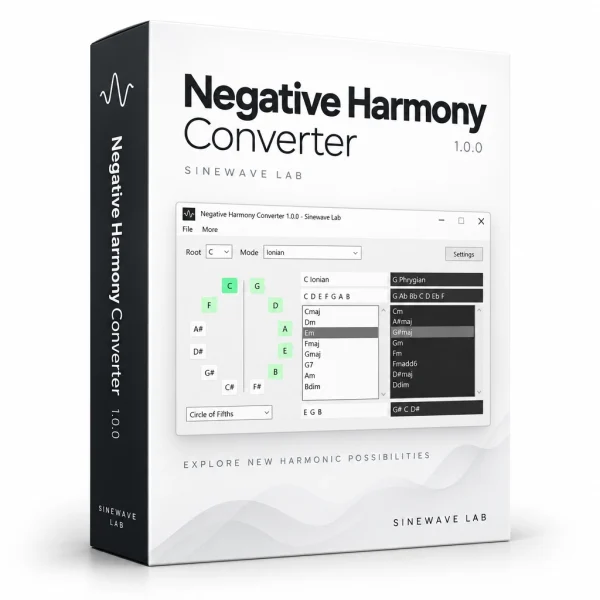Negative Harmony Converter Tool